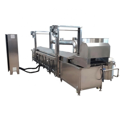 Vegetable Hotels Fruit Carry On Belt Frying Machine
