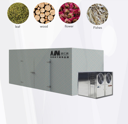 Small AIM Coconut Factory Mango Flower Tea Flower Mushroom Fish Heat Pump Herb Beef Jerky Meat Commercial Industrial Fruit Dehydrator