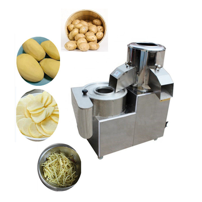 3 Combo Functions And High Productive Electric 3 In 1 Joint Tuberous Vegetable Peeling Potato Slicer For French Fries