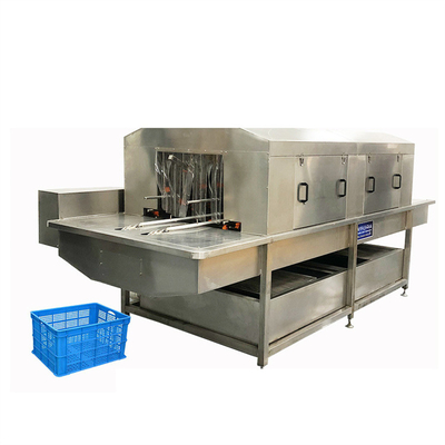 Residue-Free Critical/Industrial Cleaning for Tray Plastic Basket Automatic Turnover Box Glass Washing Machine