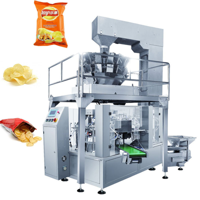 Automatic Rotary Beverage Rack Zipper Bag Solid Granular Premade Tamarind Packing Machine