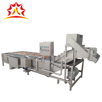 Industrial Vegetable Processing Plant Best Selling Vegetable Bubble Washing Machine