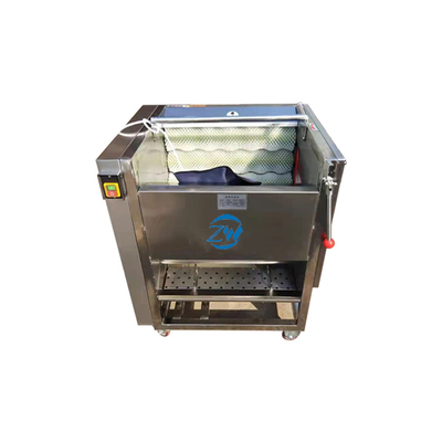 Vegetable Processing Plant ZW-6 Hair Stick Machine Cleaning Potato Ginger Taro Peeling Equipment