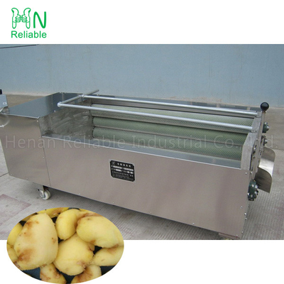 Cassava potato taro kiwi fruit washing peeling industrial cassava washing machine cassava peeling machine hot sale